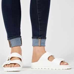 New Birkenstock Arizona Eva White Sandals Size 41